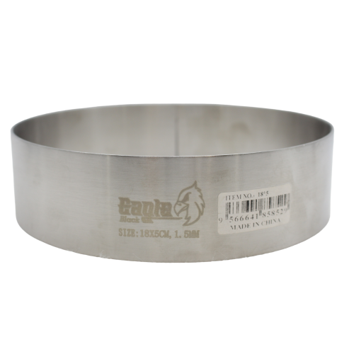 قالب كيك استيل دائري 18*5