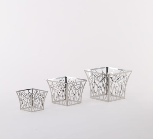 طقم ستاند بوفيه فضي