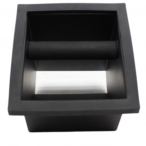 رأس مكب قهوة اسود مربع