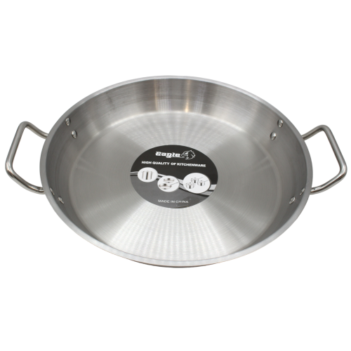 طاوة استيل بيدين مقاس 36