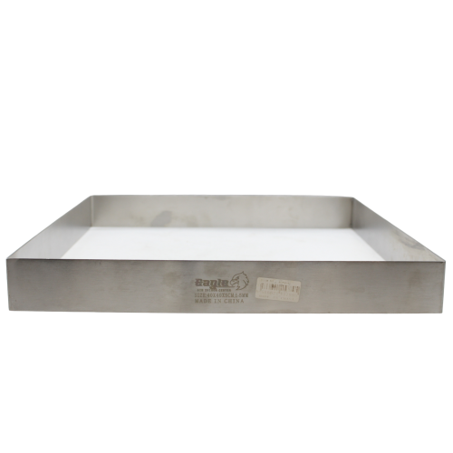 قالب كيك استيل مربع 40*40*5