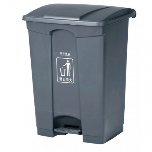 سطل نفايات بلاستيك دعس 68 لتر