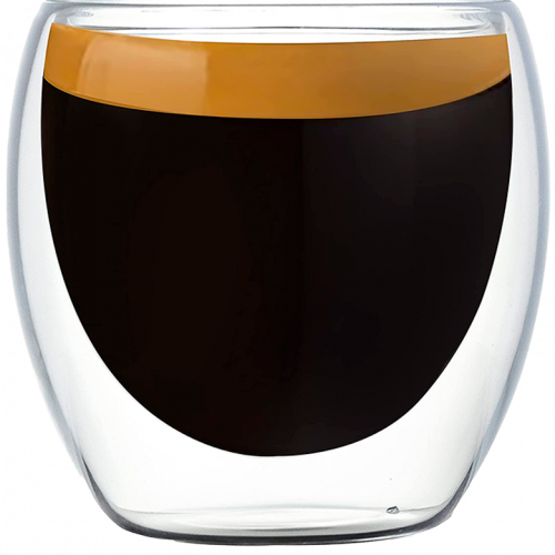 كوب قهوة زجاج