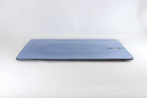 صحن تقديم بورسلان مستطيل ازرق غامق