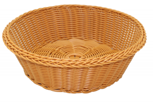 سله خبز دائري بني 27*8