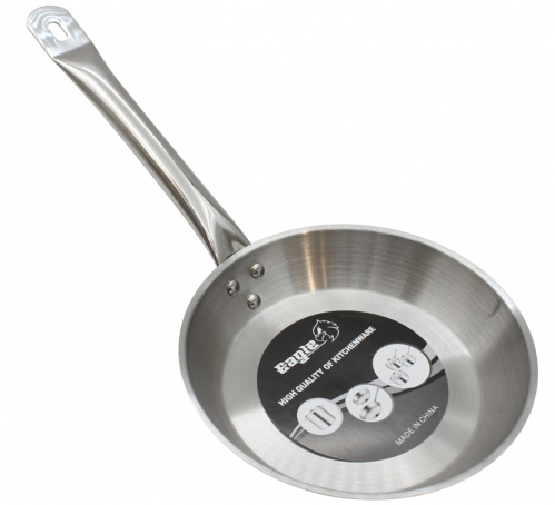 طاوة استيل مقاس 20