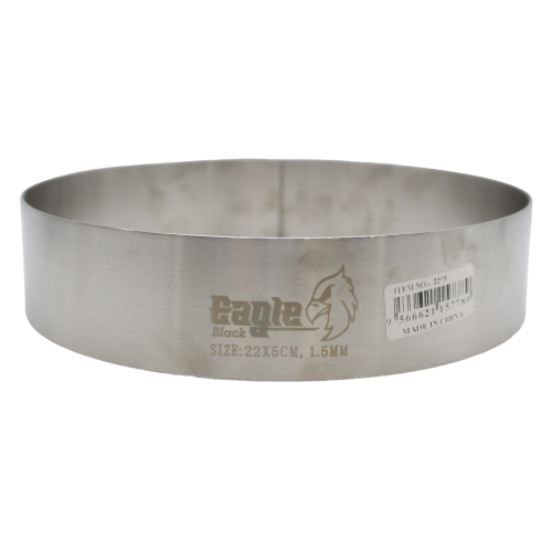 قالب كيك استيل دائري 22*5