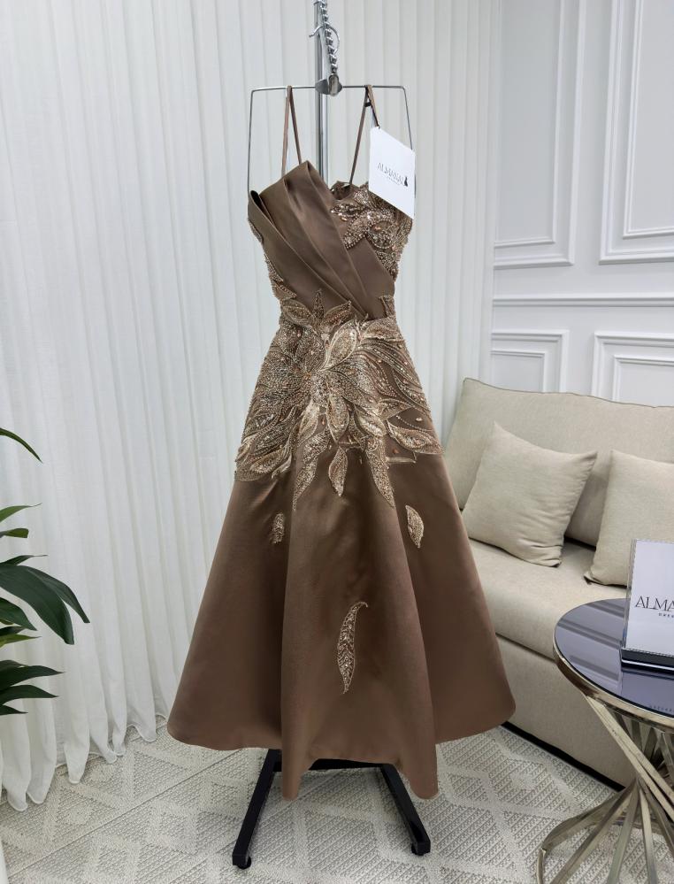 فستان سهره بني ميكادو