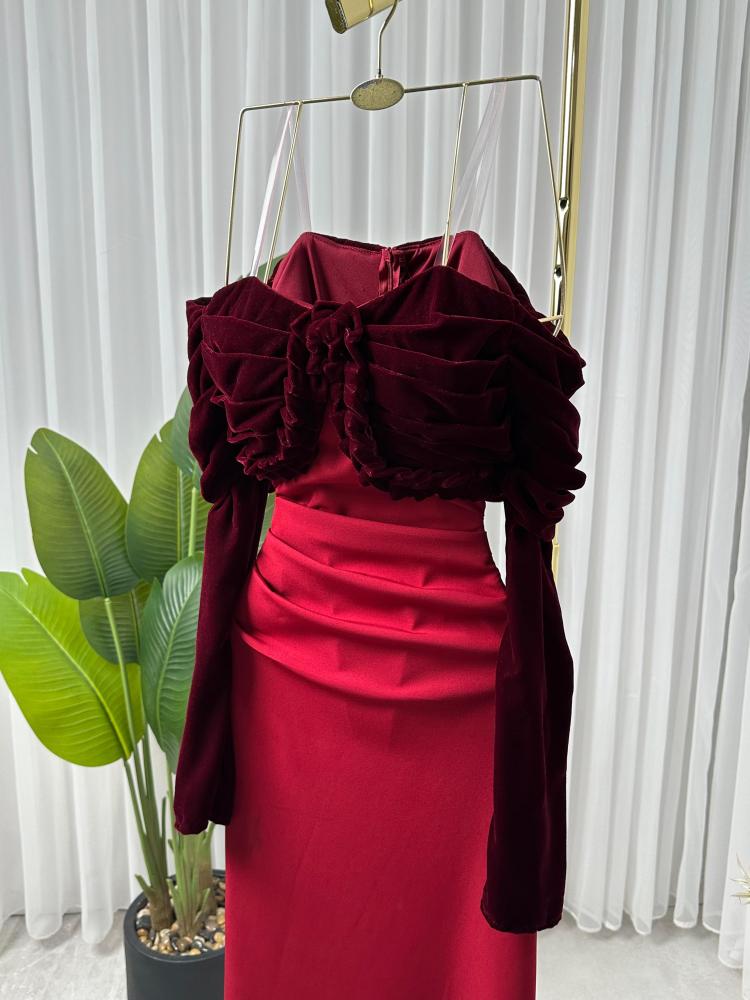 فستان كريب باربي