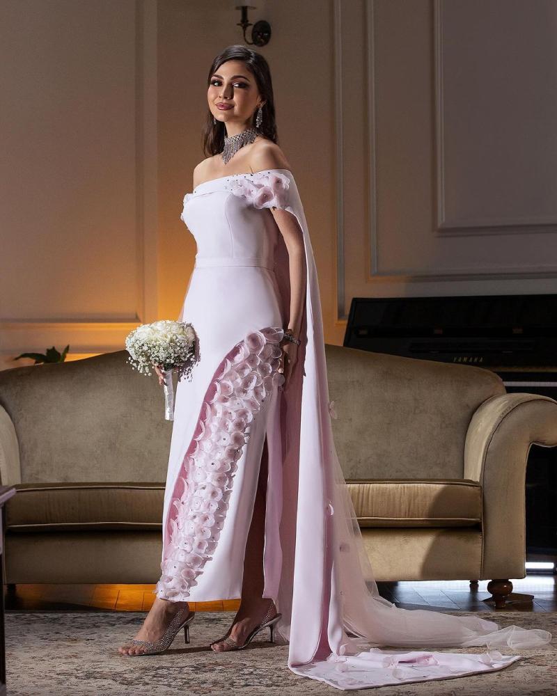 فستان سهره كريب باربي