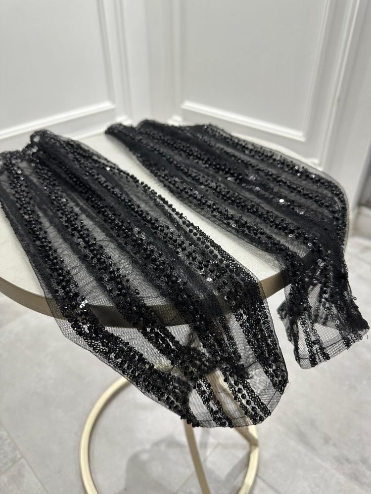 فستان جرجيت كلفه تطريز