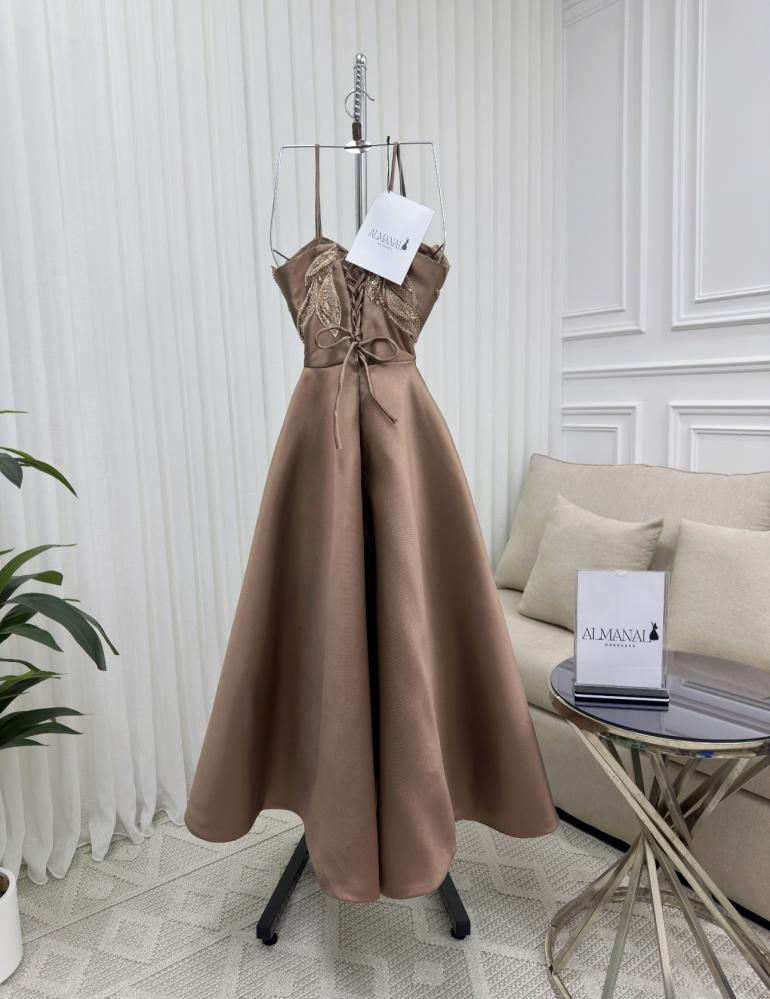 فستان سهره بني ميكادو