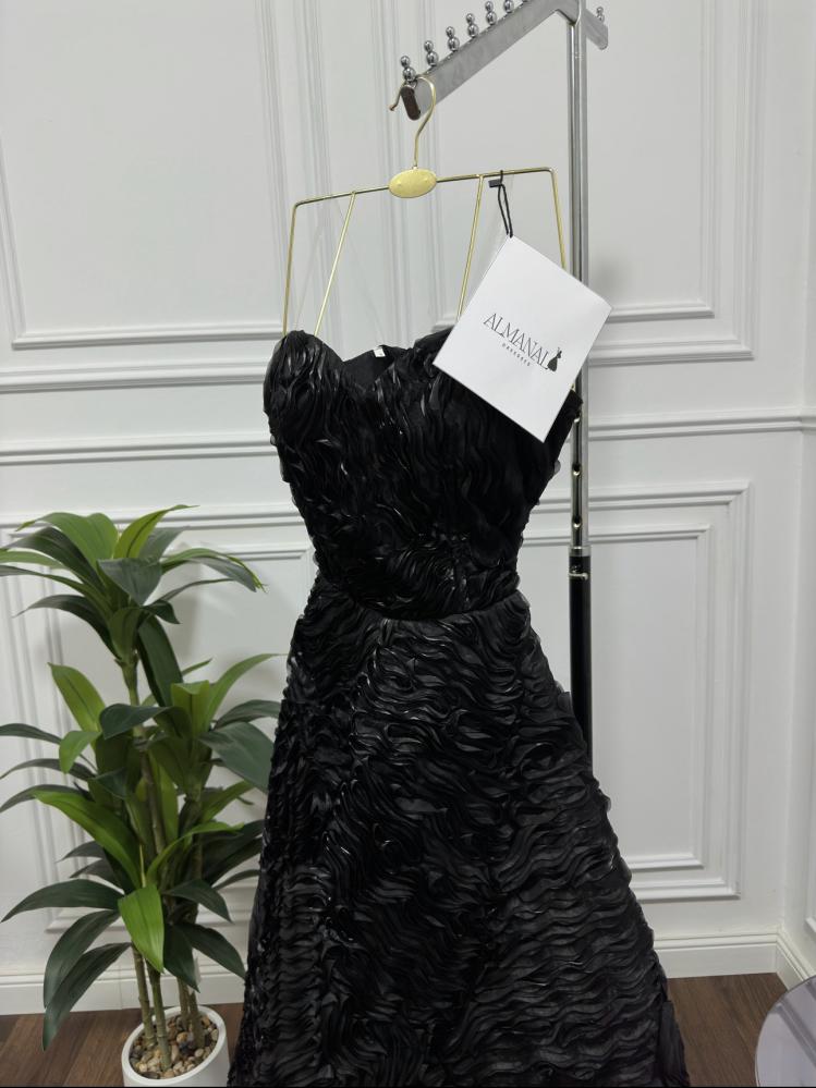 فستان سهره اسود كت