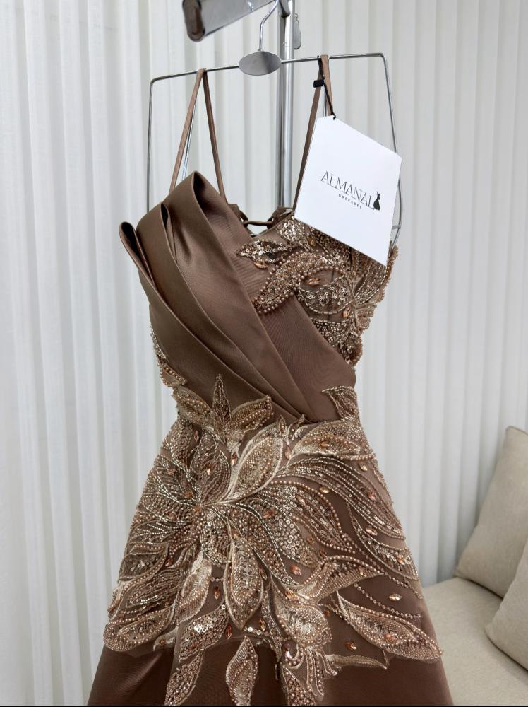 فستان سهره بني ميكادو