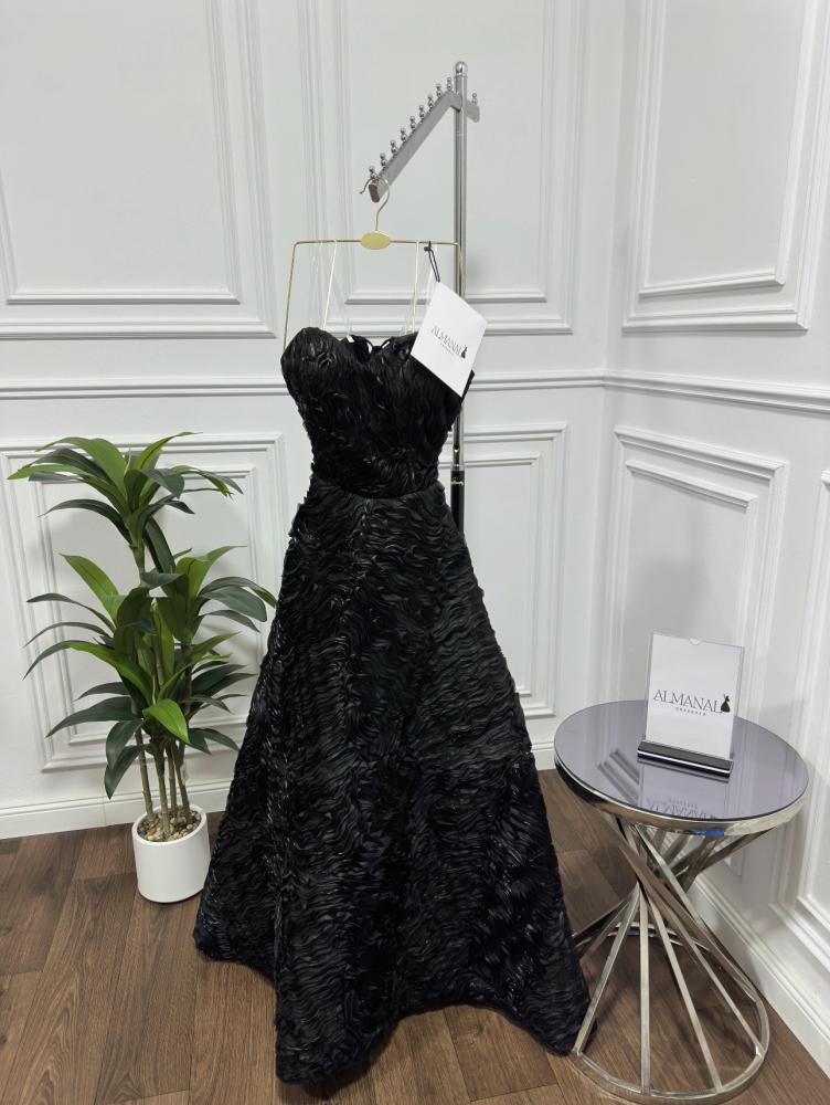 فستان سهره اسود كت