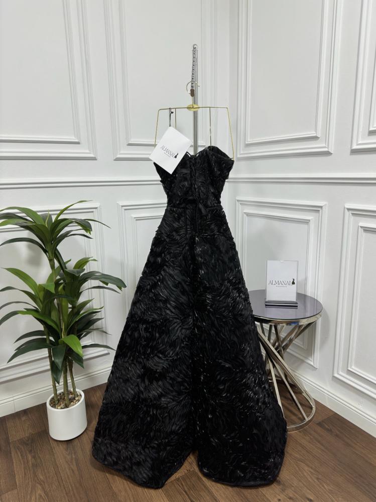 فستان سهره اسود كت