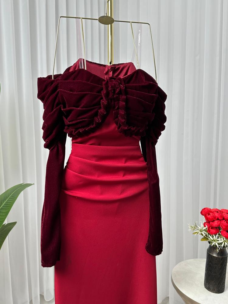 فستان كريب باربي