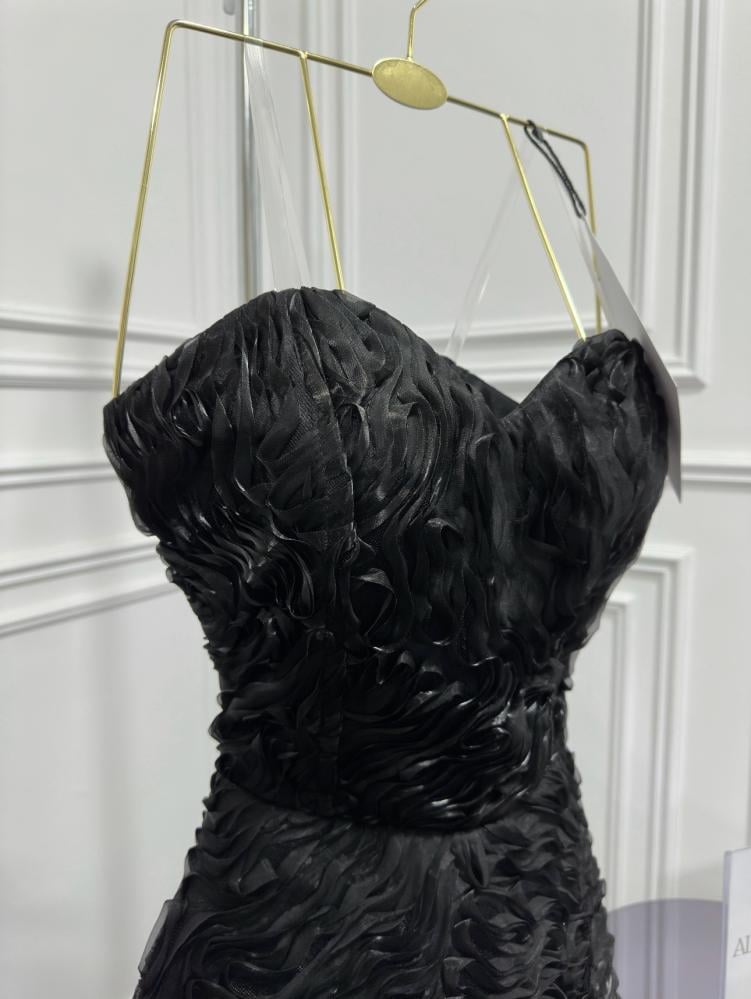 فستان سهره اسود كت