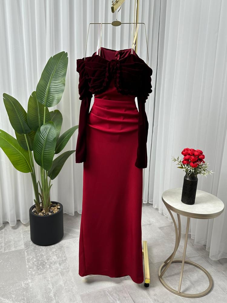 فستان كريب باربي