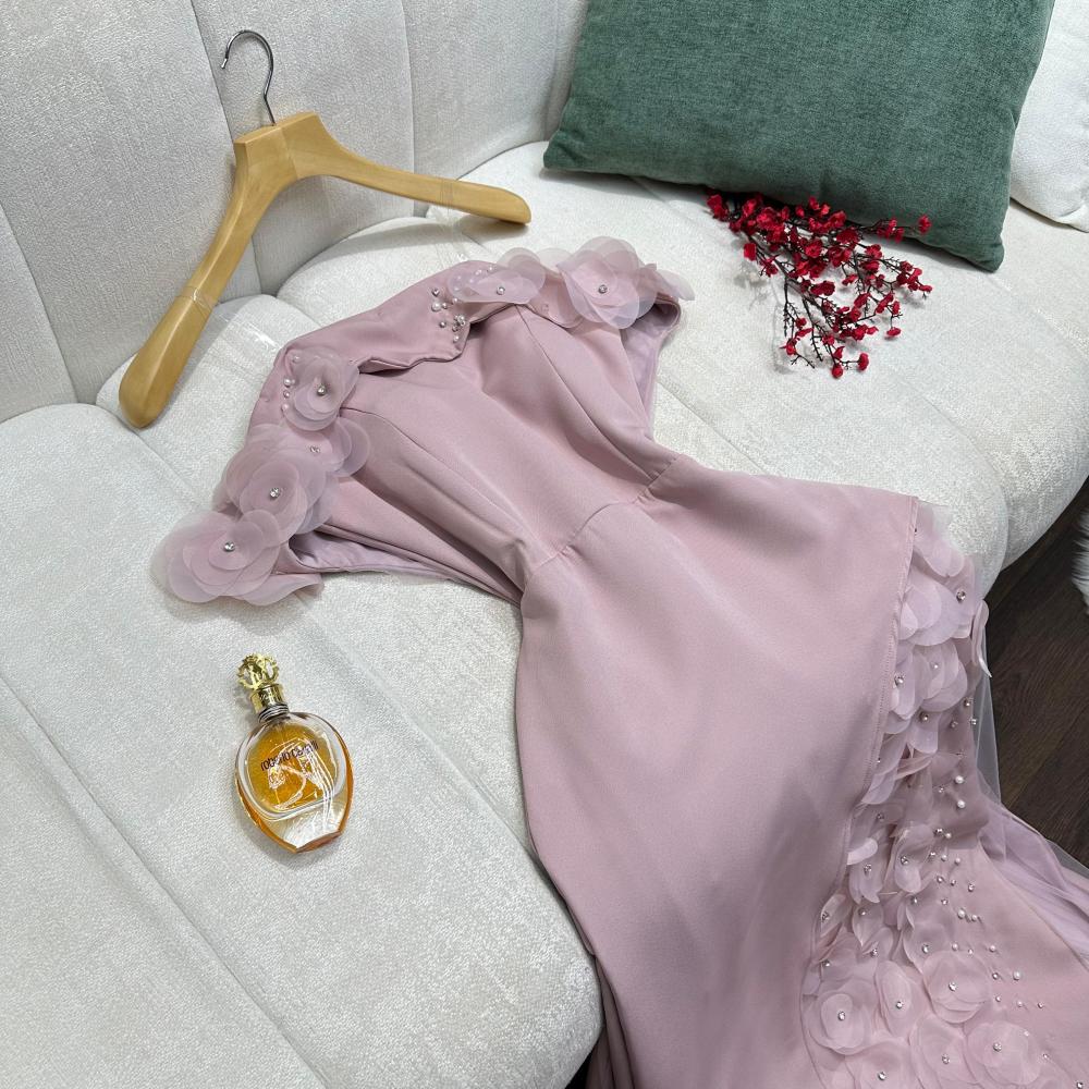 فستان سهره كريب باربي