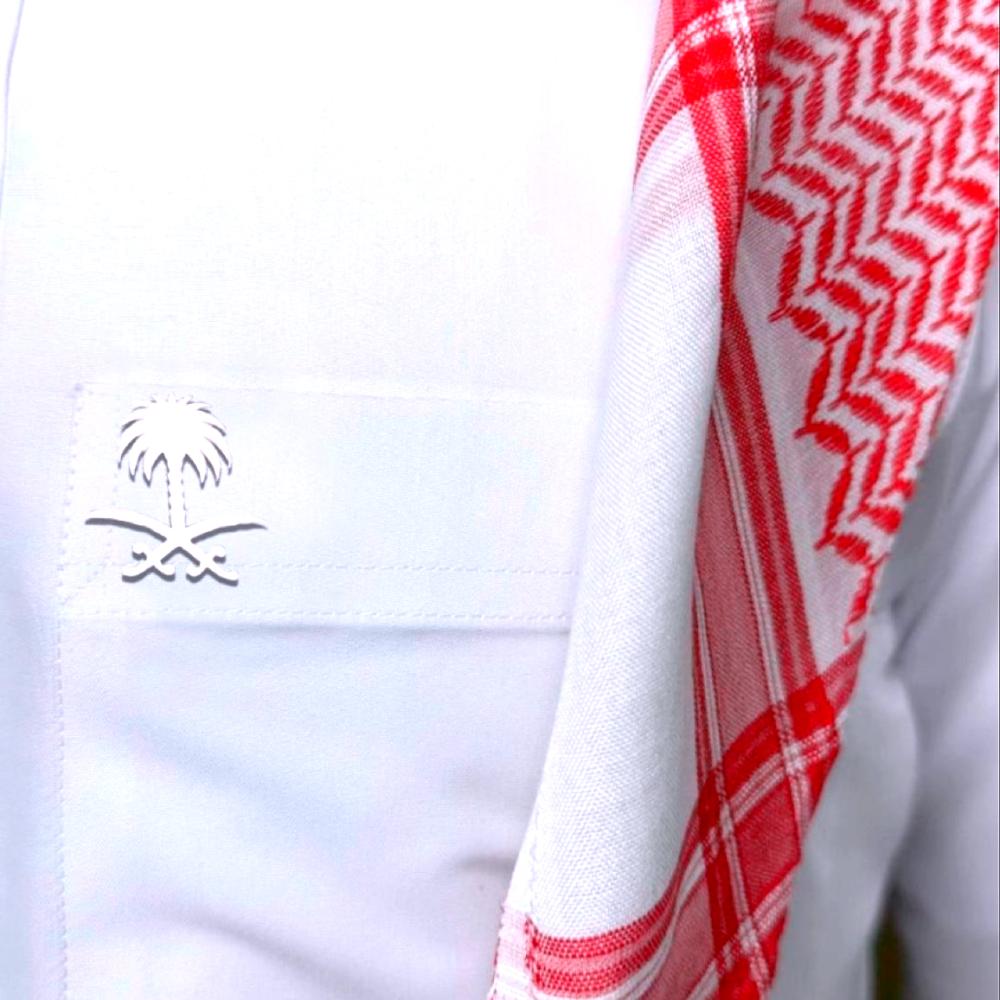 بروش سيفين ونخلة فضي مغناطيس معدن اصلي