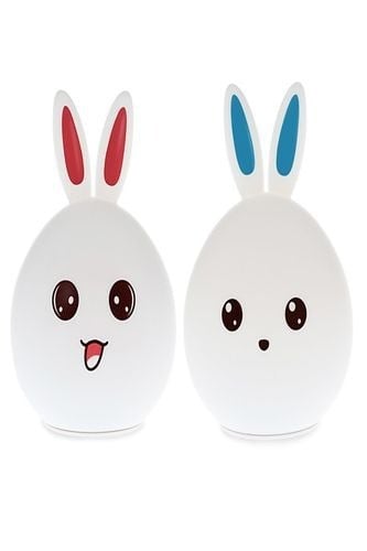 أرنوب مصباح ليلي لطيف مزود بإضاءة LED وبمنفذ USB