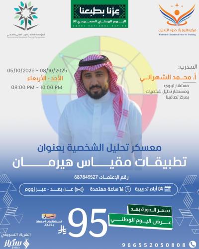 دورة تطبيقات مقياس هيرمان