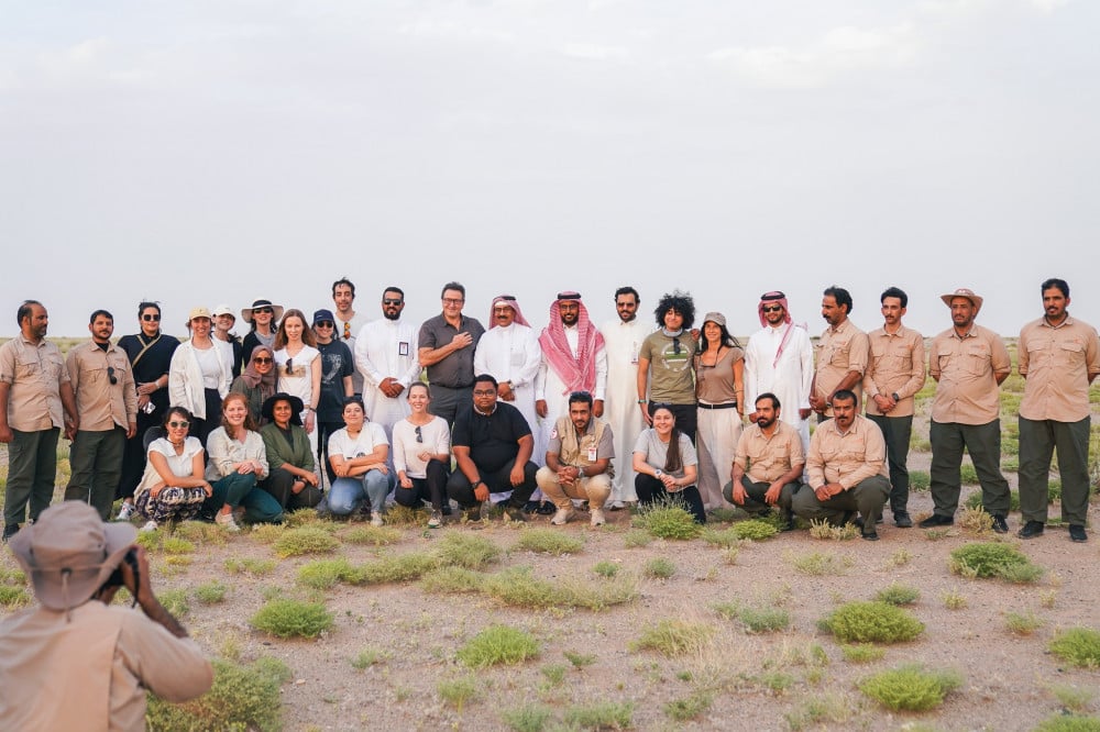 KAUST delegation trip to Imam Saud bin Abdulaziz Reserve