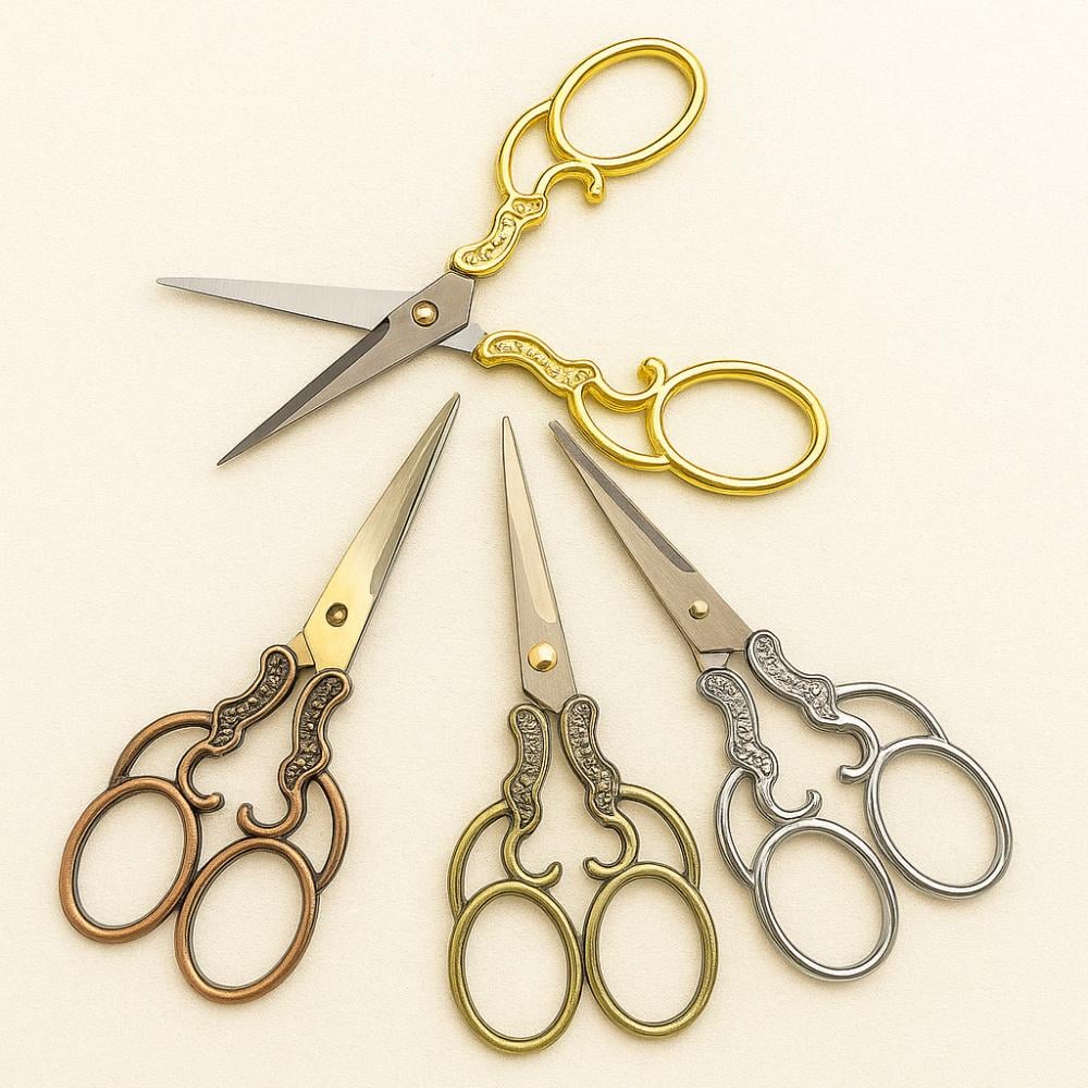 مقص خياطة وسط بتصميم كلاسيكي انيق