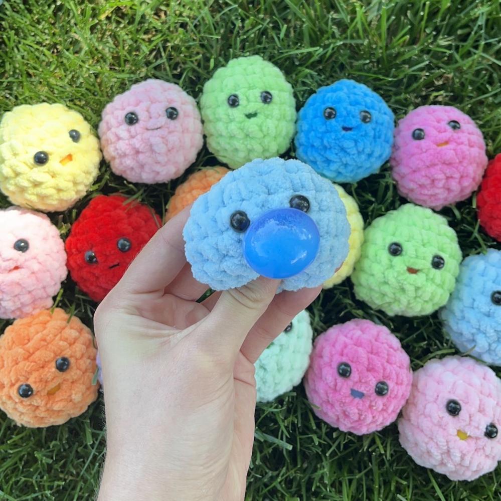 كرات بوبل بوف للأطفال Bubble Pouf