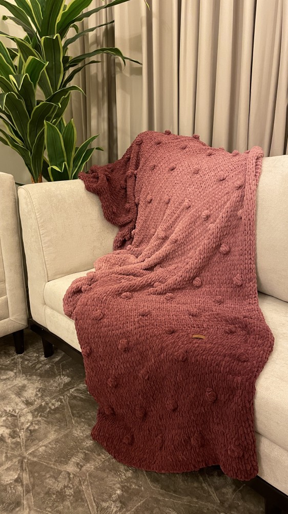 بطانية كور الباتيك مقاس 100*230 بخيوط بوفي