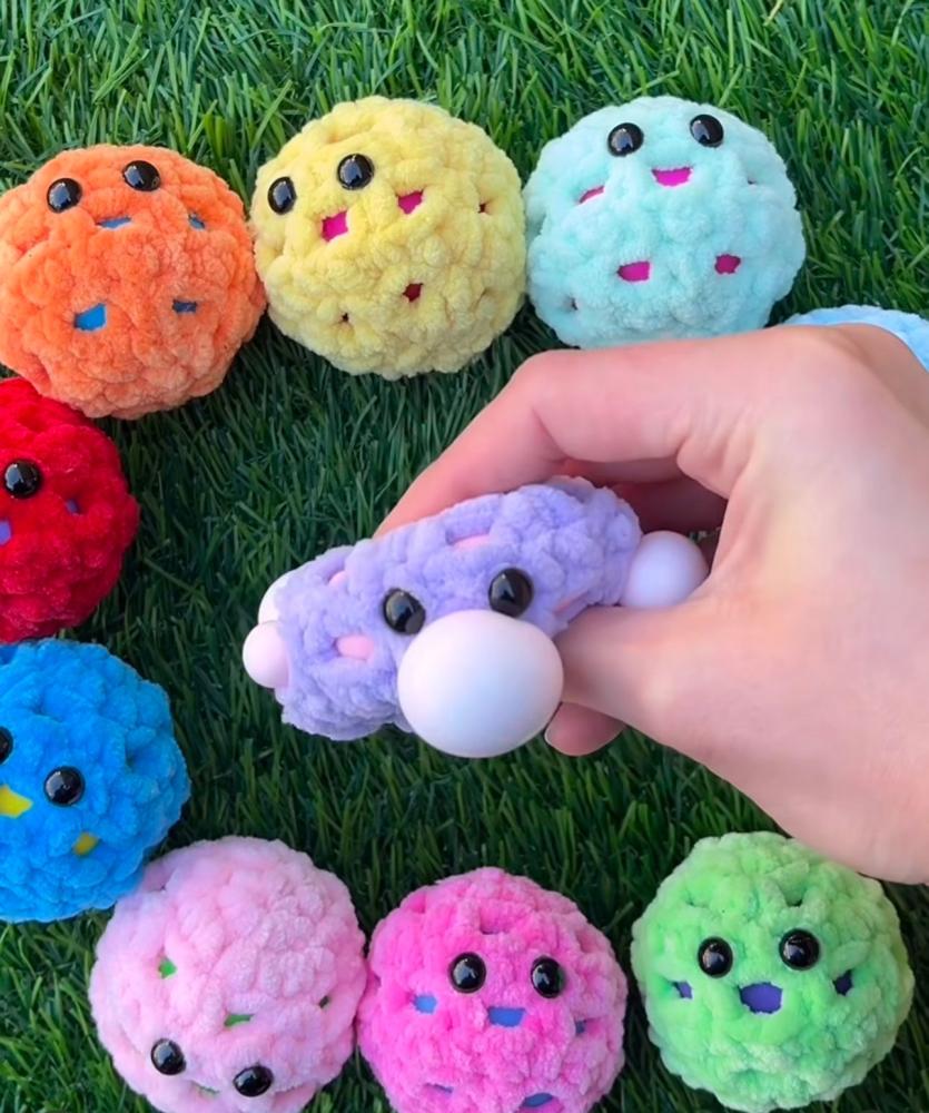 كرات بوبل بوف للأطفال Bubble Pouf