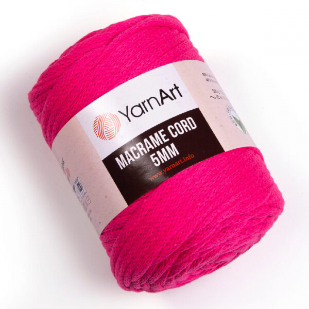 803 حبل مكرمية مسطح 5 ملم YarnArt Macrame Card 5MM