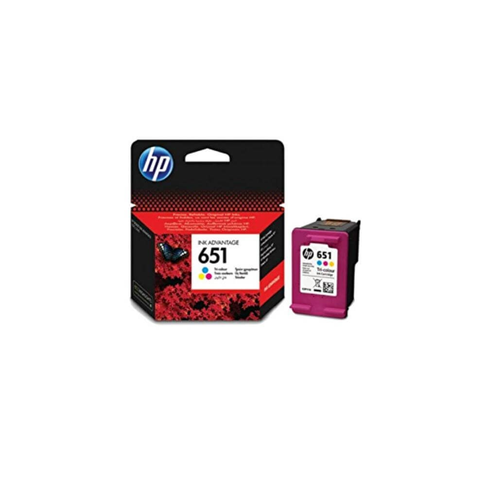 HP 651 Tri-color Original Ink Advantage 