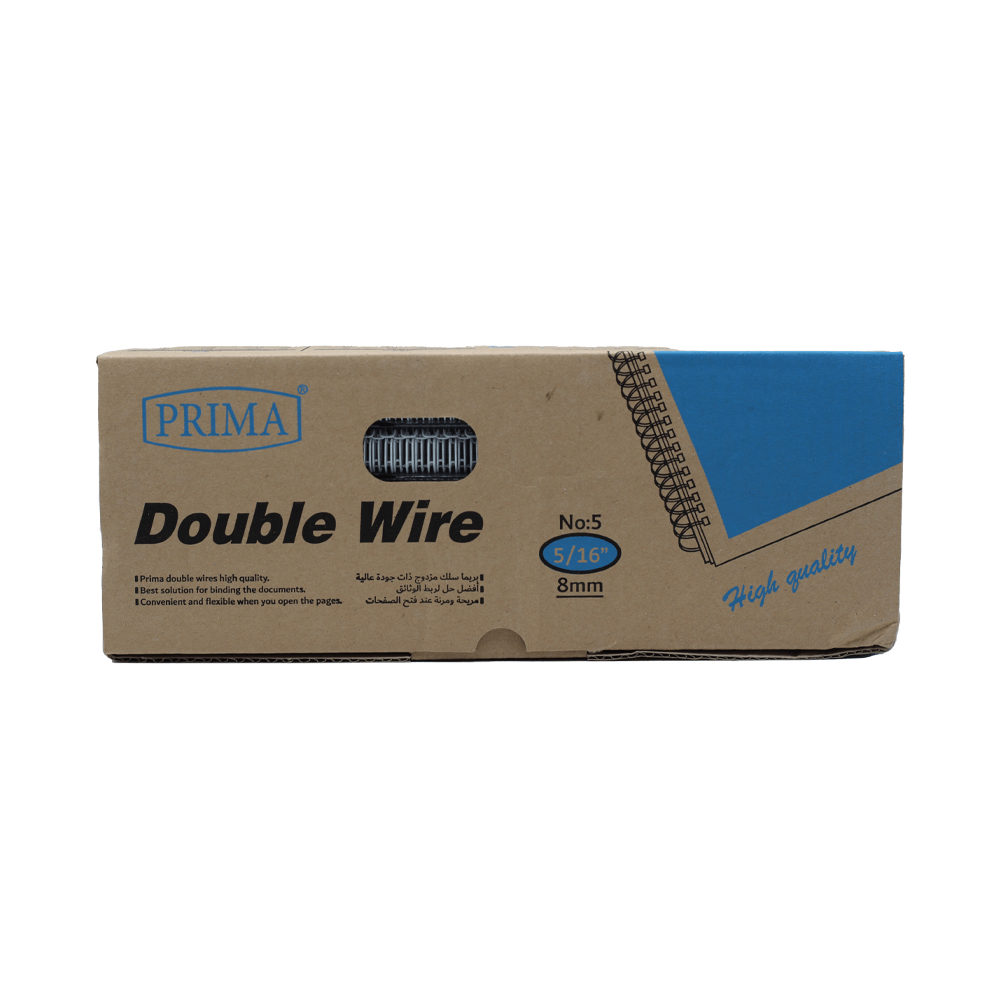 سلك مزدوج رقم 5 ابيض كورى 5 / 16 بريما PR-76200WH