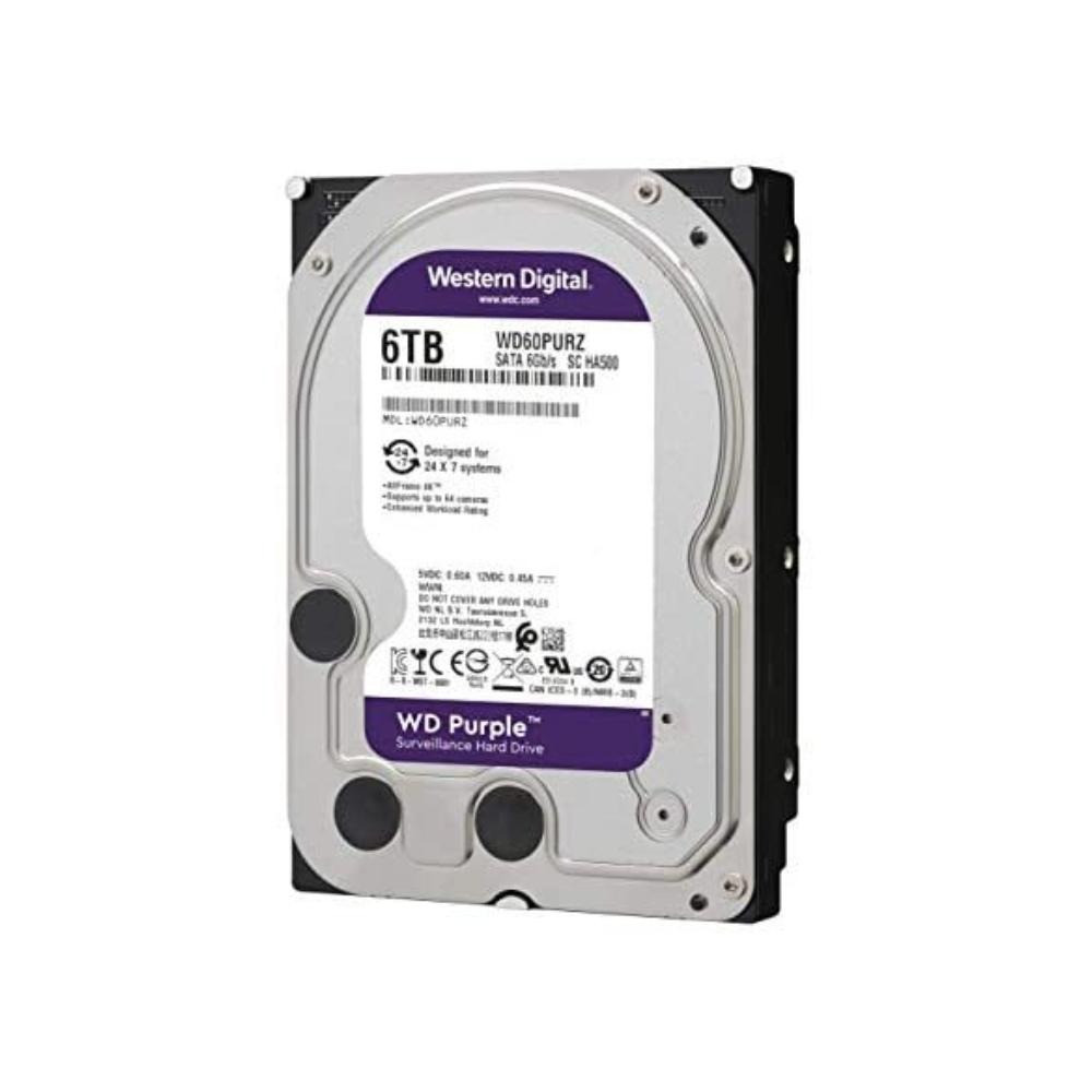 レビューを書けば送料当店負担】 WD Drive Surveillance TB Hard パープル 4000GB Purple Disk 256MB  3.5インチ WD SATA 6GB/S 5400 RPM