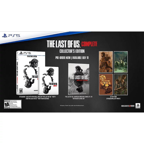 the last of us complete collector's edition Ps5