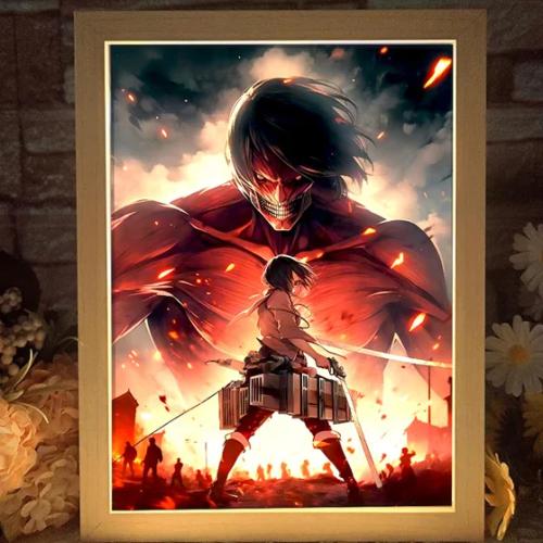 فريم ميكاسا المضيء – Mikasa – Attack on Titan LED...