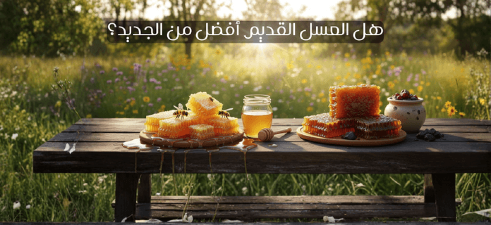 هل العسل القديم أفضل من الجديد