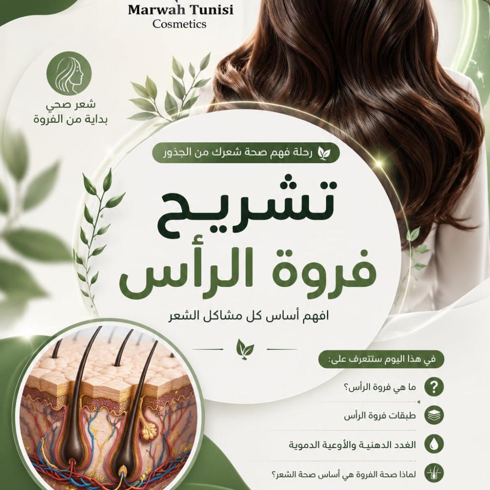 تشريح فروة الرأس