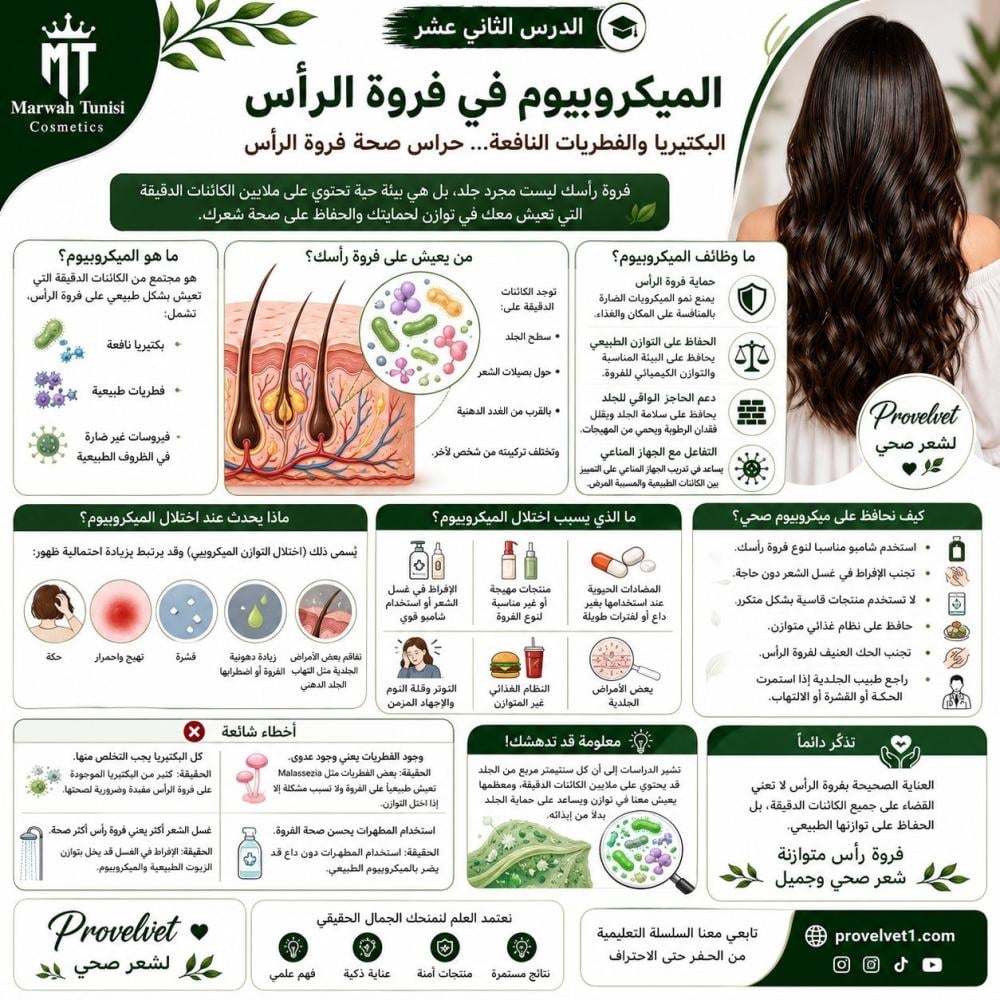 12 -الميكروبيوم في فروة الرأس