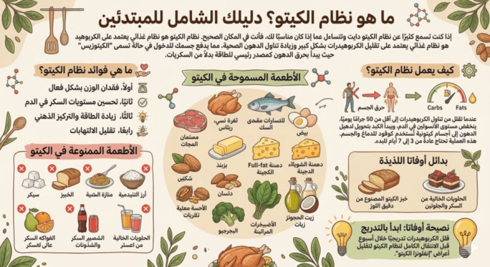ما هو نظام الكيتو؟
