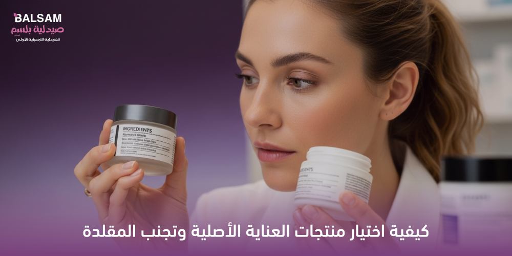 كيفية اختيار منتجات العناية الأصلية وتجنب المقلدة