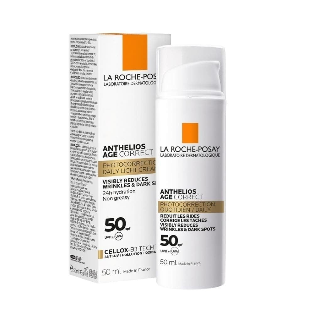 مرطب أنثيليوس لتصحيح علامات التقدم بالعمر بعامل حماية SPF50 حماية يومي
