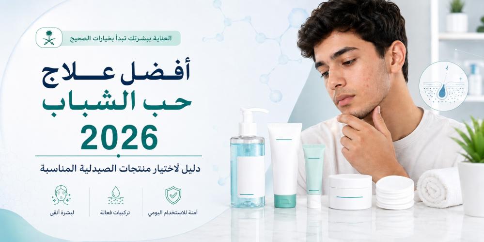 أفضل علاج حب الشباب من الصيدلية