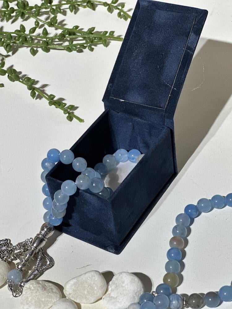 بكج توزيعات مسابح نقوة علب المخمل