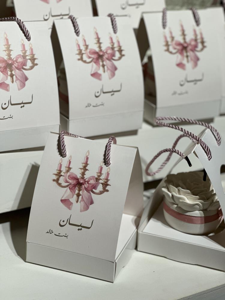 بكج توزيعات علب اكسسوار الورد