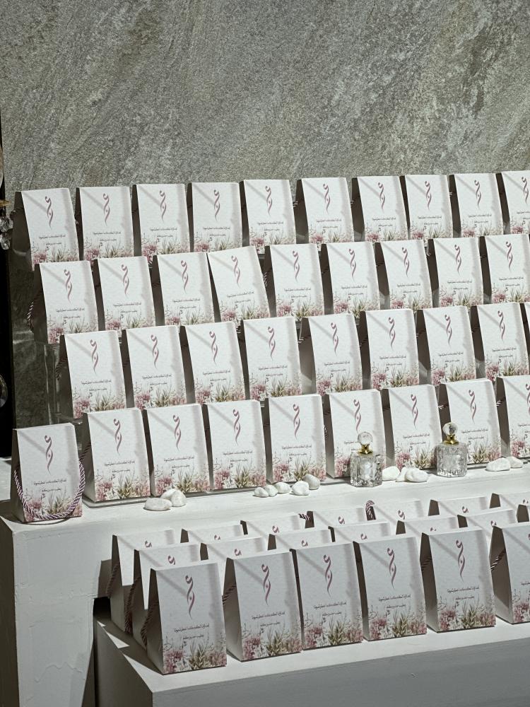 بكج توزيعات المسك من نقوة مع إضافة الثيم