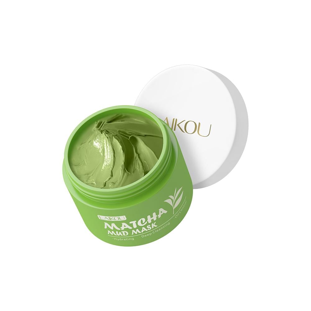 LAIKOU, Matcha Mud Mask, Smoothes, Brightens & Hydrates - 25 gm