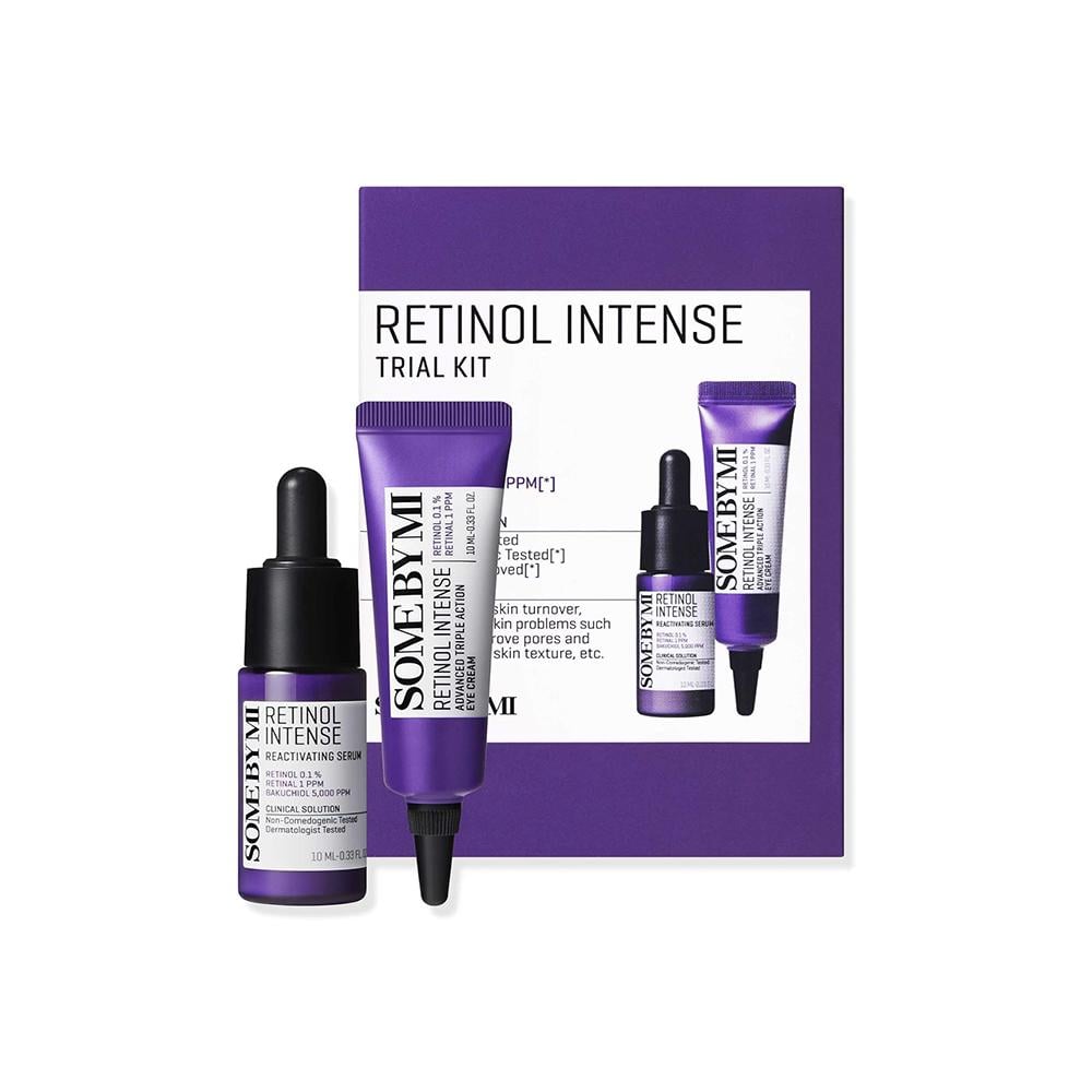 SOME BY MI, Retinol Intense Trail Kit - 2 Trial Size Products (Details in  the Description) - CLENZ Skin and Health Care